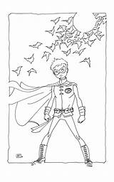 Damian sketch template