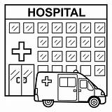 Hospitales Imagui Animado Moldes Tiendas Instituciones Entorno Maqueta Sencillos Grado sketch template