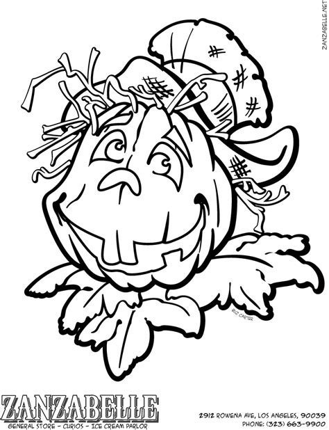 pumpkin coloring pages collection