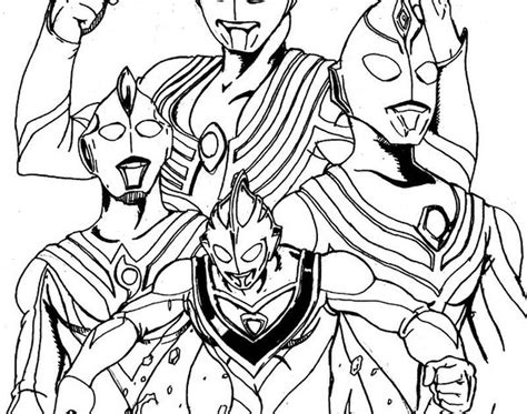 ultraman ginga coloring pages thiva hellas