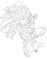 Goku Ssj3 Dragon Akira Lineart Toriyama sketch template