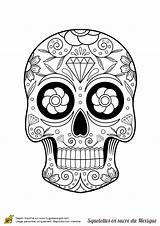 Calaveras Calavera Mexicanas Muertos Sugar Squelette Mandalas Hugolescargot Sucre Diamants Calaveritas Colorier Sugarskull Pintar Mignion Pintadas Hugo Colorearimagenes Ecosia Dibujode sketch template