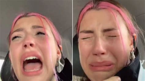 tiktok star sissy sheridan shares tearful video of pandemic ear