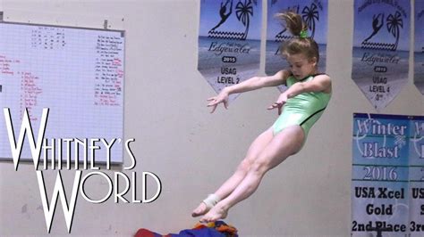 Whitney Bjerken Gymnastics Welcome To My Life Youtube