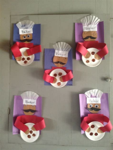 baker community helpers preschool crafts