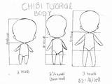 Chibi Draw Tutorial Chibis Un Dessin Savoir Plus Two Personnages sketch template