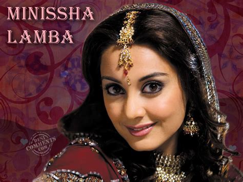 bollywood actress hot wallpapers photos minisha lamba hot