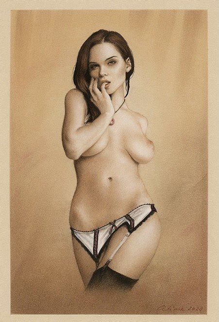 Nude Illustration By Celina Buttercrumbz