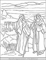 Bible Separate Thecatholickid Genesis Testament Jacob sketch template