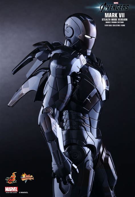hot toys the avengers iron man mark vii stealth mode