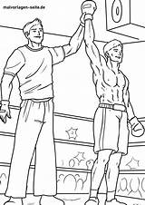 Boxen Kampfsport Boxing Ausmalen sketch template