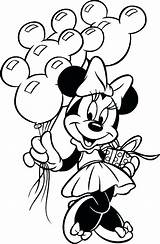 Cute Coloring Minnie Mouse Pages Getcolorings Color sketch template