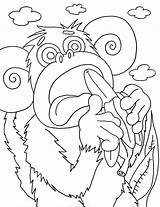 Topsy Tim Colouring Pages Coloring Turvy Land Template Monkeys sketch template