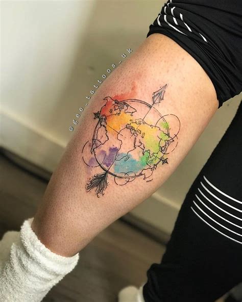 101 amazing world map tattoo designs you need to see outsons men s