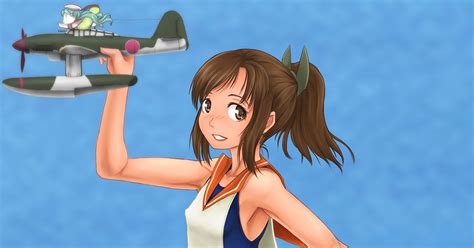 kancolle submarine i 401 school swimsuit しおい pixiv