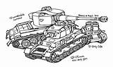 Drawing Churchill Tank German Paintingvalley Tanks sketch template