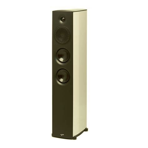 paradigm premier  floorstanding speaker gloss white signature audio video ottawa