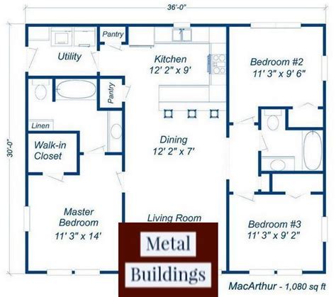 45 40x50 Metal Building Floor Plans Stylish – New Home Floor Plans