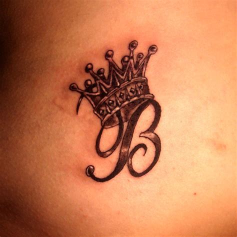 tiny crown tattoo 3 crown hip tattoo on