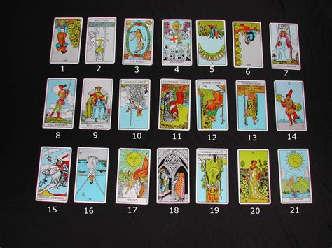 romany tarot card layout