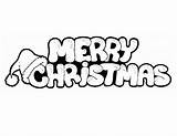 Merry Christmas Coloring Pages Drawings Color Sheets Happy Words Printable Printables Colouring Signs Clipart Cute Gif Sign Clip Print Kids sketch template