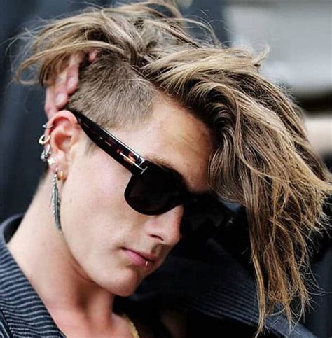 Top 41 Punk Hairstyles For Men [2020 Choicest Collection] Grey Dyed