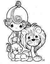 Precious Moments Coloring Pages Animals Printable Lion Christian Praying Boy Print Books Sheets Kids Cartoon Getcolorings Color Easter Girls Adult sketch template