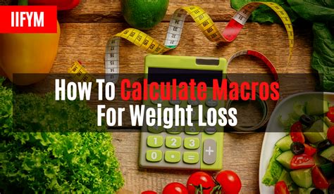 count  macros   macro calculator  weight loss