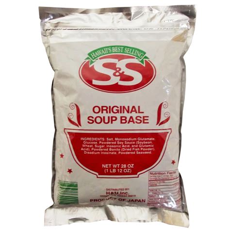 ss saimin soup base  oz bulk hawaiian saimin base