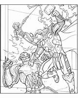 Thor Avengers Coloring Chitauri Vingadores Ultron Colorare Supercoloring Coloringonly Kolorowanka sketch template