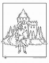 Coloring Knights Castles Pages Knight Castle Print Kids Hrady Color Dragon Coloriage Printer Armor Send Button Special Only Use Click sketch template