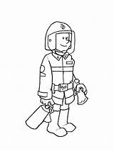 Coloring Pages Professions Kids Occupation Occupations Clipart Gif sketch template