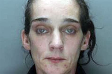 pictured despicable drug addict jailed for preying on extremely