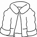 Coat Coloring Winter Drawing Easy Clothing Jacket Colouring Pages Season Kids Color Snow Sheet Print Clothes Girls Printable Drawings Coloringsun sketch template