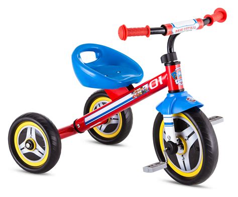 paw patrol 10” paw patrol ryder tricycle fitness and sports wheeled sports bikes