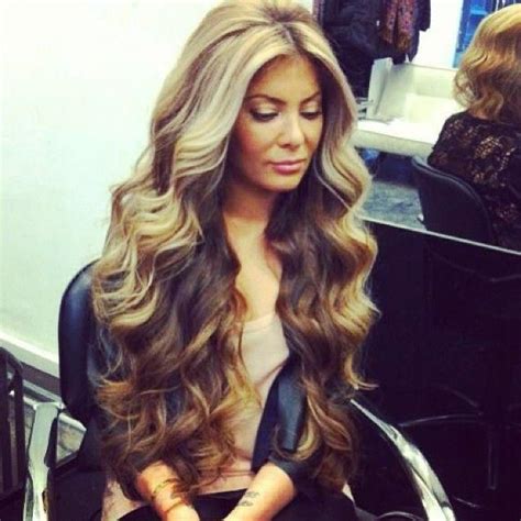Long Hair Beach Waves Hair Style And Color For Woman