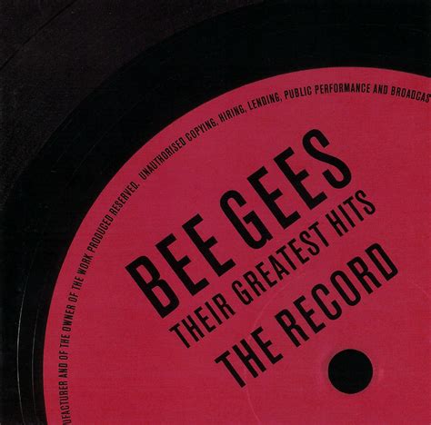 record  greatest hits  bee gees  charts
