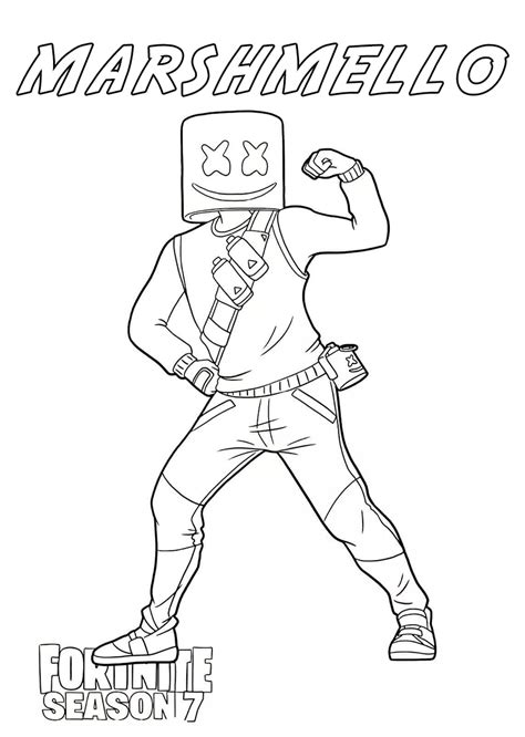 printable fortnite coloring pages fortnite coloring pages