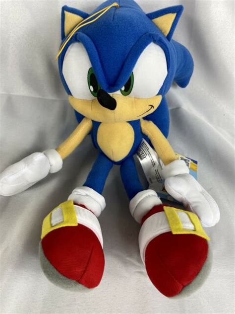 Ge Animation Sonic The Hedgehog 14 Inch Stuffed Plush Toy
