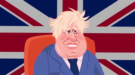 boris johnson  commintted brexit political cartoon youtube