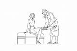 Physiotherapy Thehungryjpeg sketch template