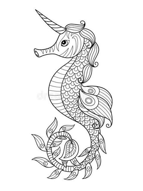 pin  tammy sarkady  tattoo  unicorn coloring pages doodle
