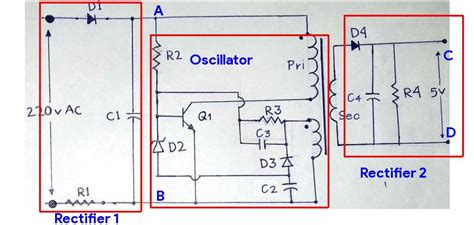 mobile charger circuit diagram   ac circuits diy