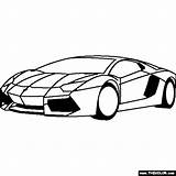 Lamborghini Aventador Kleurplaat Colouring Thecolor sketch template