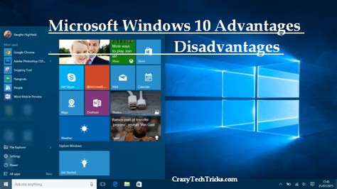 microsoft windows  advantages disadvantages