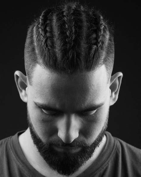 trenzas  hombres mens braids hairstyles white guy