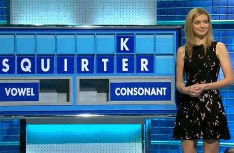 countdown game show spells x rated word as rachel riley struggles to