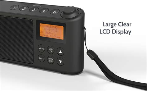 dabdab fm radio mains  battery powered portable dab radios rechargeable digital radio