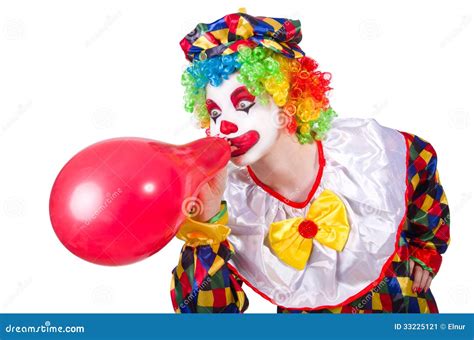 clown  balloons stock image image  balloon funny