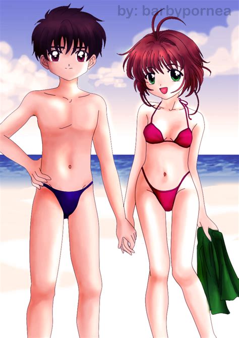Sakura And Syaoran Summer By Barbypornea On Deviantart